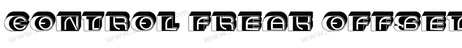 Control Freak Offset字体转换